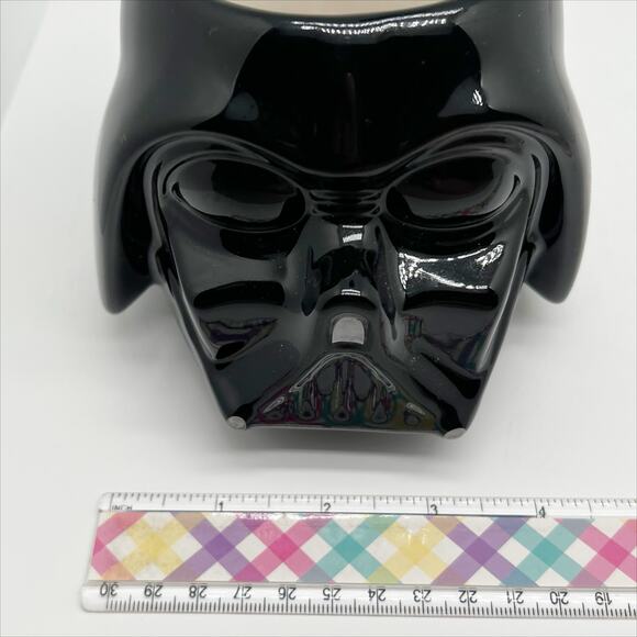 Star Wars Galerie 3D Darth Vader Face Black Ceramic Coffee Mug - Picture 7 of 8